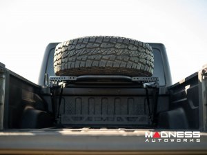 Jeep Gladiator Tire Carrier - Adjustable - In-Bed by DV8